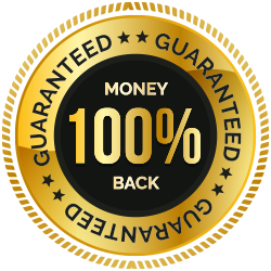 Boostron Money Back Guarantee Seal